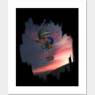 Airballon Art Galaxy Posters and Art